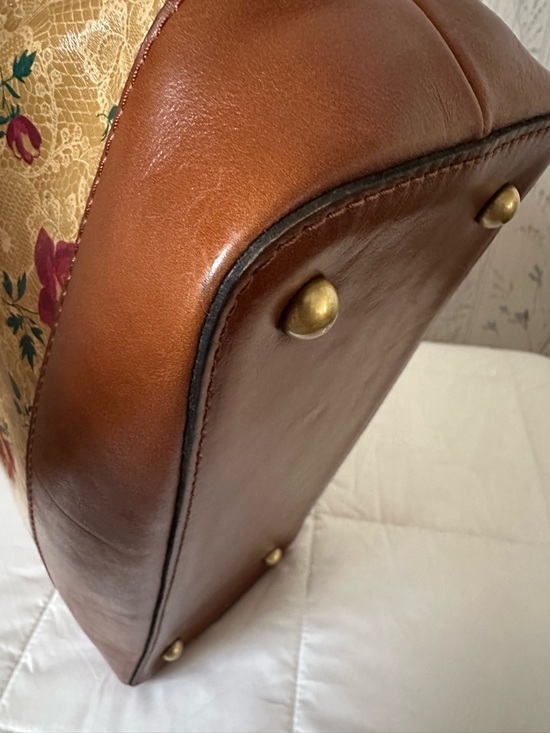 Patricia Nash Leather Floral Tote - Picture 11 of 15